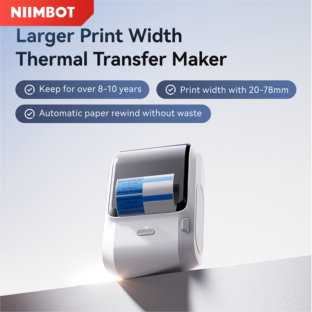 Commercial Printing Dpi - Niimbot M3 Thermo-Transfer-Etikettendrucker, 300 DPI, hochauflösender