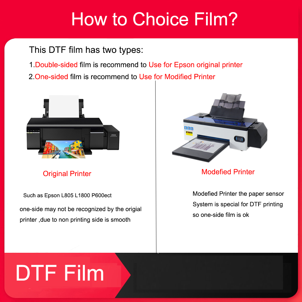 A4 DTF Transferfolie PET Wärme – Dtf Film Roll A3 Bewertung und Preis