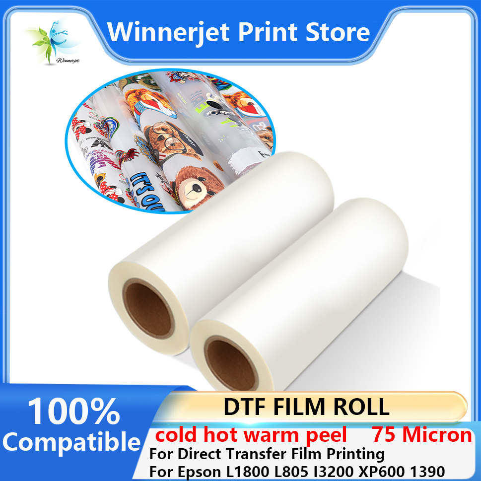30 cm * 100 m DTF-PET-Folienro – Dtf Hot Peel Film Bewertung und Preis