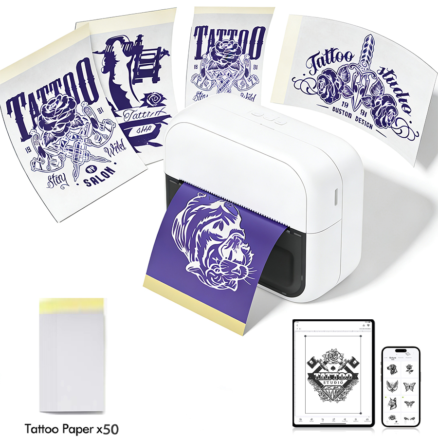 C50 Mini Wireless Tattoo Druck – Commercial Book Printing Machines Bewertung und Preis