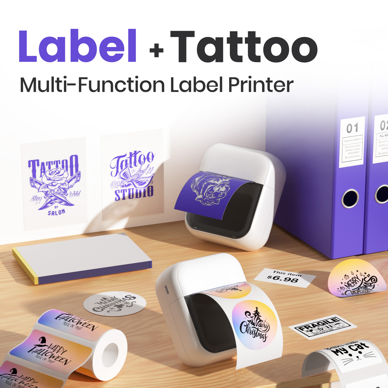 C50 Mini Wireless Tattoo Druck – Commercial Book Printing Machines Bewertung und Preis