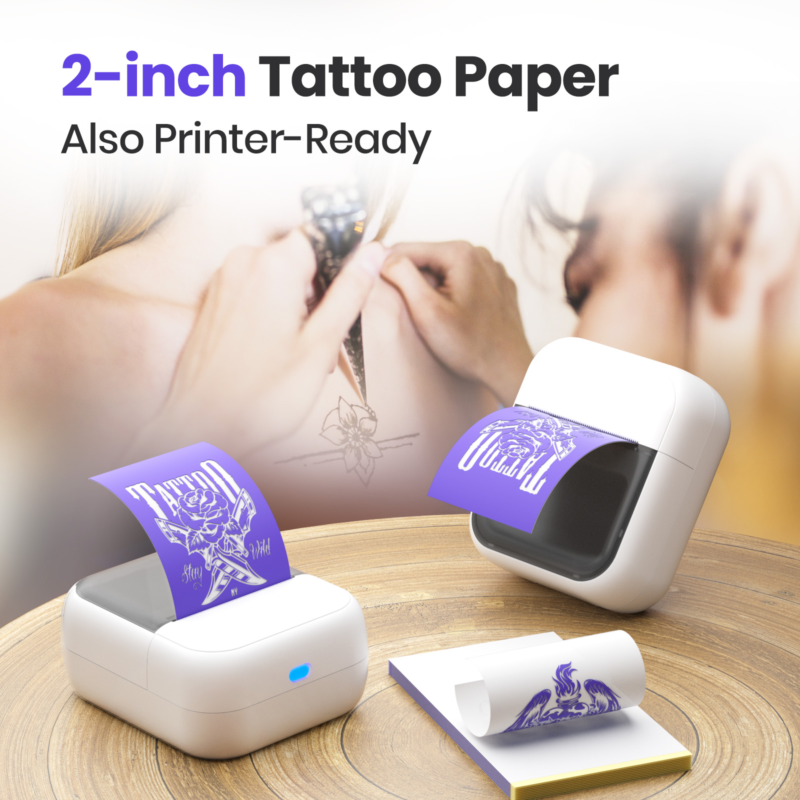 C50 Mini Wireless Tattoo Druck – Commercial Book Printing Machines Bewertung und Preis