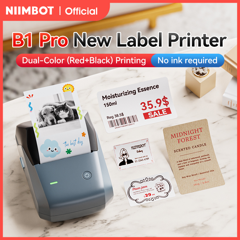 Niimbot B1 Pro Etikettendrucke – Commercial Printing Dpi Bewertung und Preis