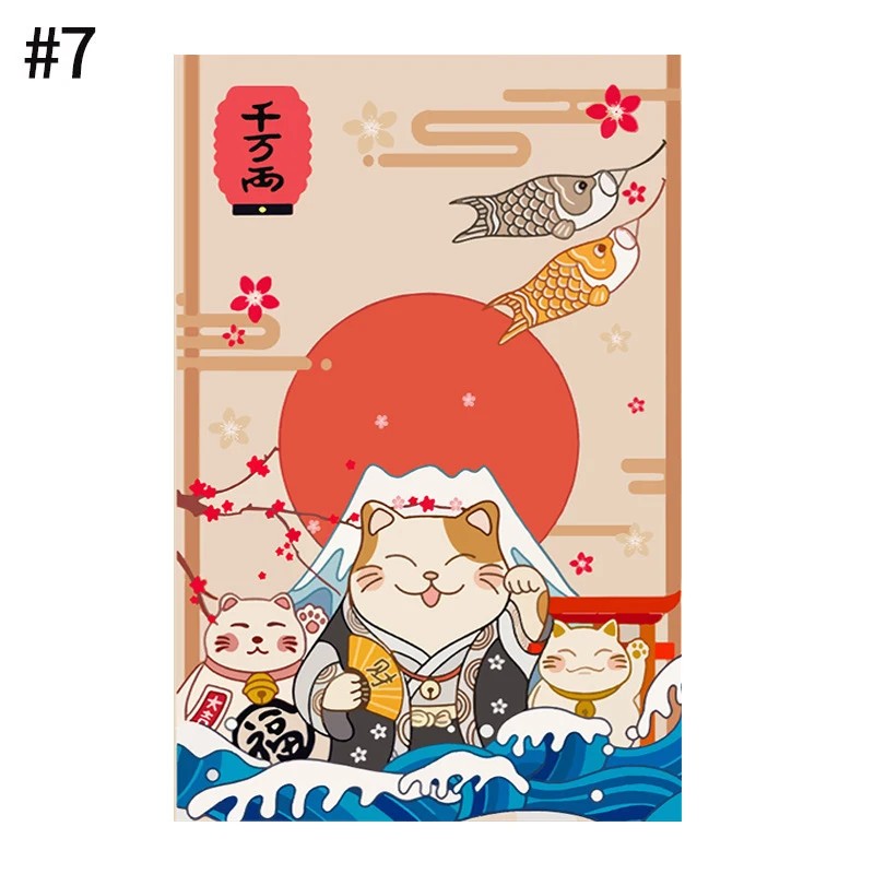 VIKAMA Japanischer Faltfächer- – Commercial Fabric Printing Bewertung und Preis