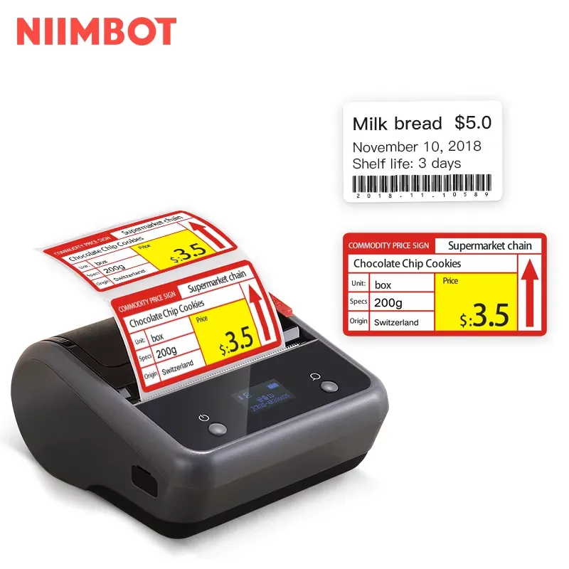 Niimbot B3S Büro- und Gewerbe- – Commercial Printing Logo Bewertung und Preis